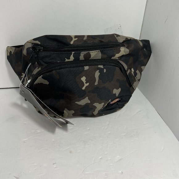 Dickies Camo ZA Pockets 12x6" Sling Waistpack Pouch Men's Xbody Belt Bag NWT!